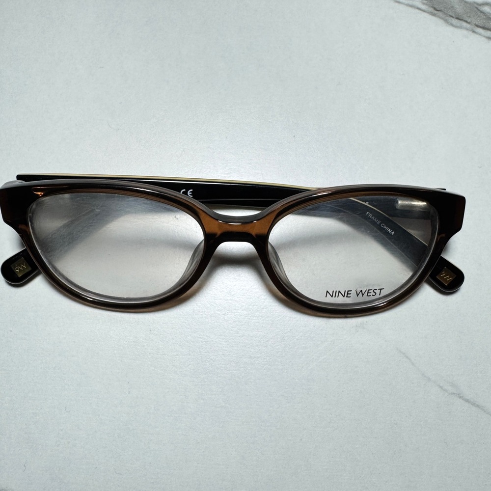 Nine West NW5101 Brown Tortoise Cat Eye Eyeglasses Frames 49-16-135